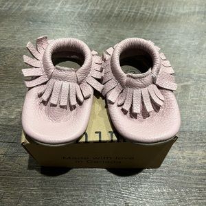 Minimoc (heyfolks) Pink Size 3 Mini Moccasins